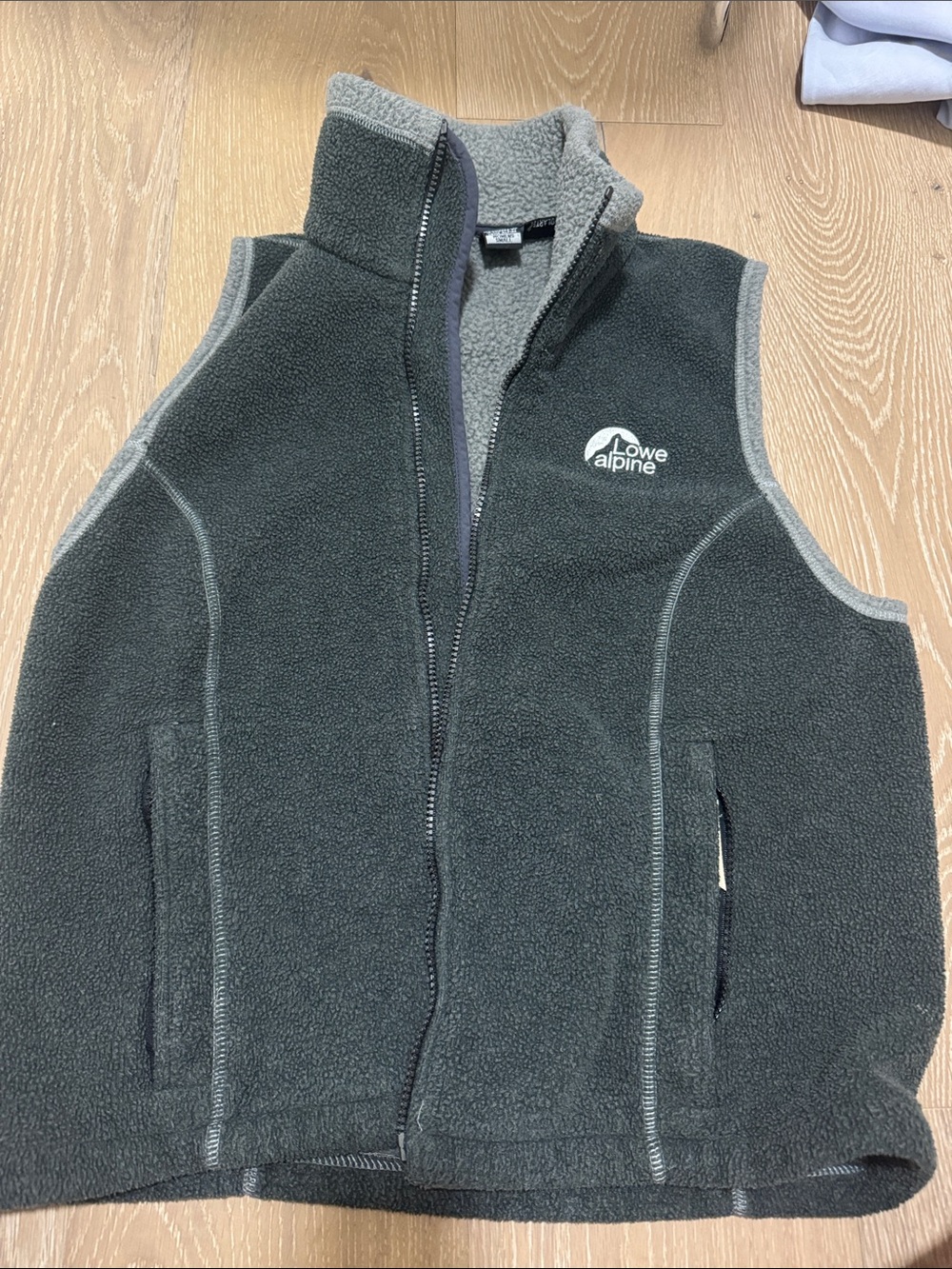 Lowe Alpine Women's Dark Gray Fleece Vest